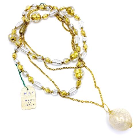 Pair of Vintage Murano Italy Glass Necklaces (1 of 3)
