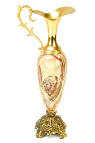 Antique 19th C Ormolu Mounted Agate Ewer (1 of 7)