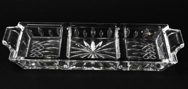 Waterford Crystal 3 Section Serving Dish (1 of 6)