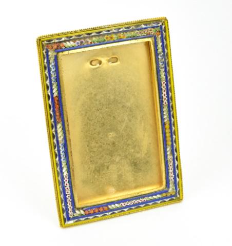 Antique Italian Micro Mosaic & Ormolu Mini Frame (1 of 5)