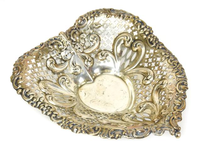 Antique Gorham Reticulated Sterling Silver Bowl (1 of 8)