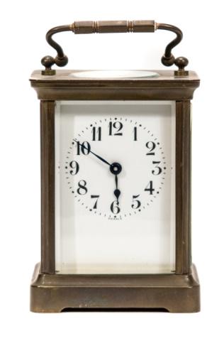 Antique Duverdrey & Bloquel Brass Carriage Clock (1 of 7)