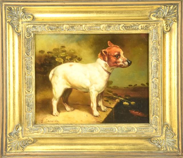 L Cassidy Oil Painting of Jack Russell Terrier (1 of 8)