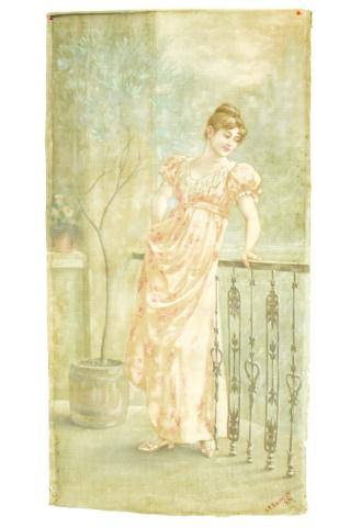 John F Douthitt Oil on Canvas Portrait Painting (1 of 10)