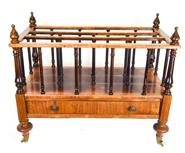 Antique Large Scale English Canterbury on Casters (1 of 8)