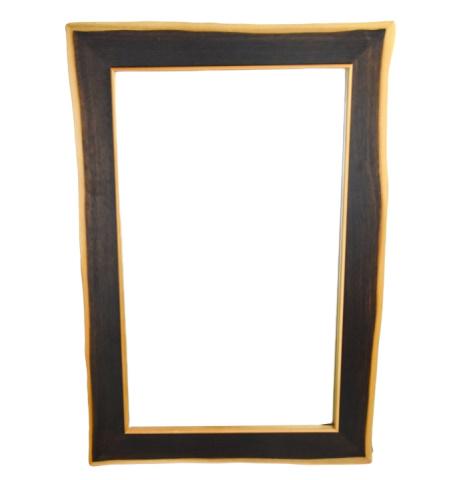 Custom Contemporary Adirondack Style Carved Mirror (1 of 4)