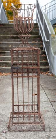 2 Piece Wrought Iron Plant Stand (1 of 5)