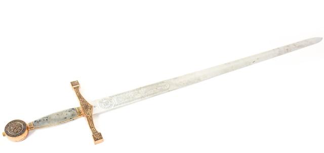 King Arthur Excalibur Replica Stainless Longsword (1 of 5)