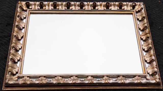 Florentine Carved Double Framed Mirror w Acanthus (1 of 4)