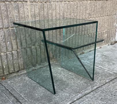 Modernist Glass Side Table (1 of 5)