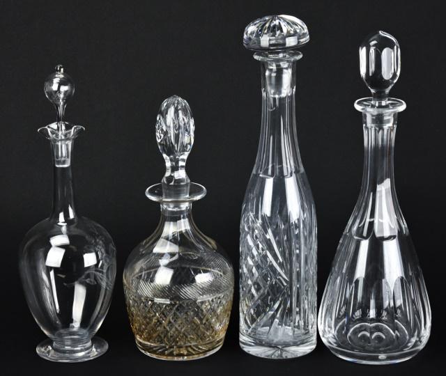 Sigma Tiffany & Co Crystal Decanter & Two Unsigned (1 of 9)