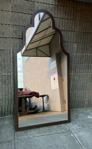 Monumental 7FT Queen Anne Style Mirror (1 of 4)