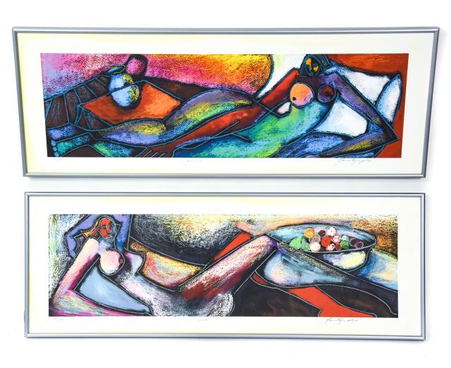 Pair Kenneth Humphrey Giclee Signed Prints (1 of 12)