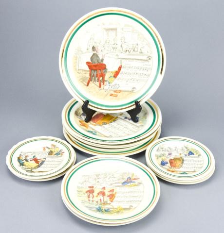 Collection Parry Vielle PV French Opera Plates (1 of 6)