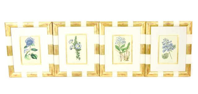 4 Trowbridge Custom Gold Leaf Framed Botanicals (1 of 8)