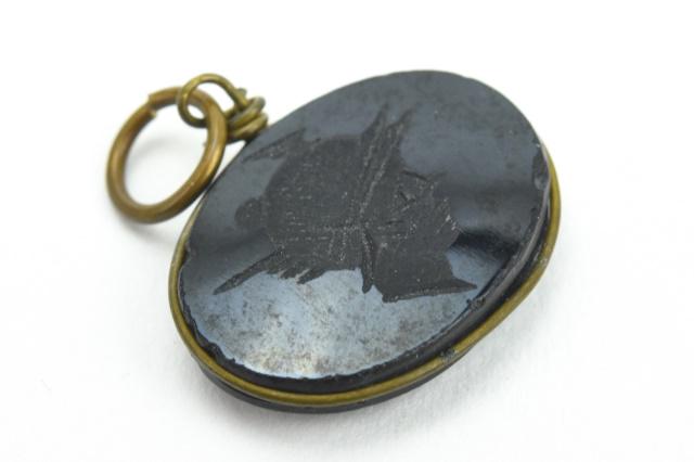 Antique Carved Greco Roman Style Intaglio Pendant (1 of 4)
