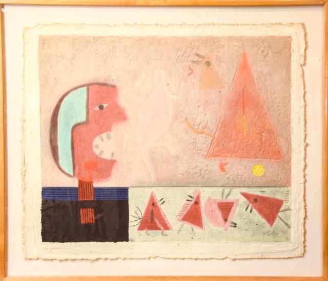 Teodulo Romulo Paper Pulp Print "El Lepero" (1 of 9)