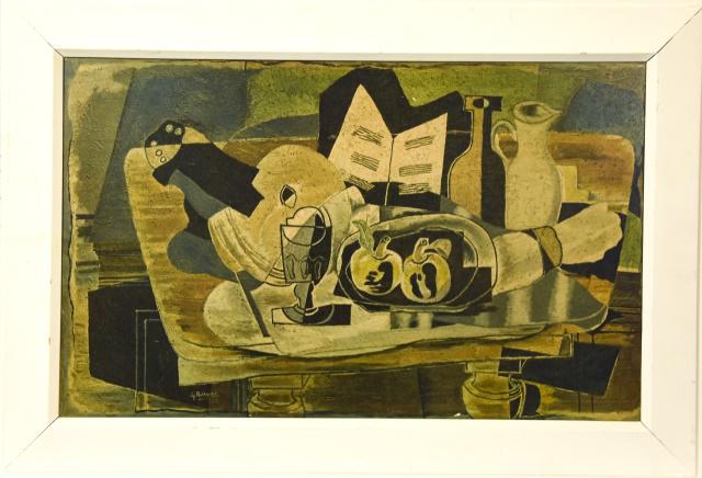 Georges Braque Cubist Dinner Table Serigraph (1 of 8)