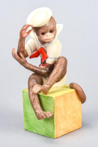 Cybis Porcelain Monkey Bosun Figurine (1 of 9)