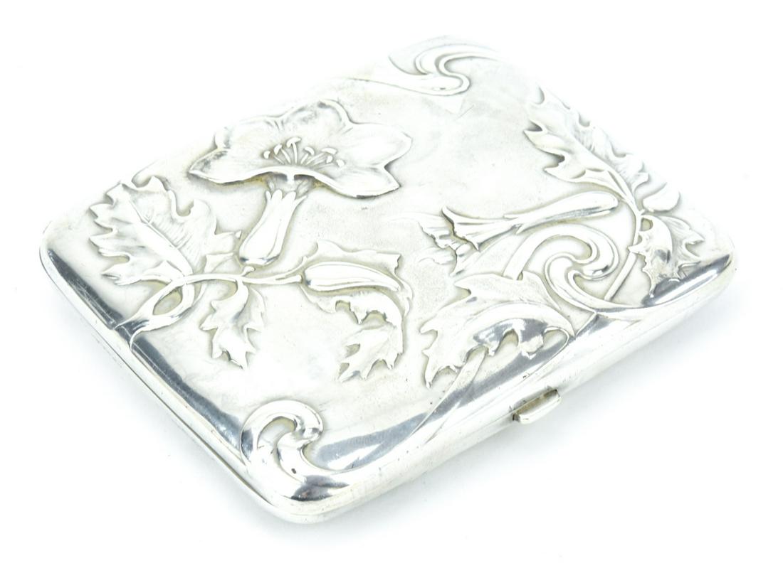 Antique Russian 84 Silver Art Nouveau Box (1 of 7)