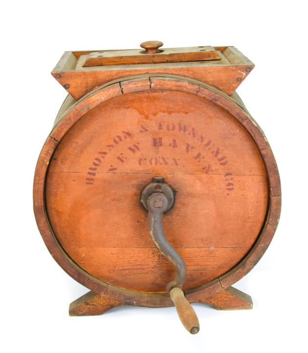 Antique Tabletop Bronson & Townsend Butter Churn (1 of 9)