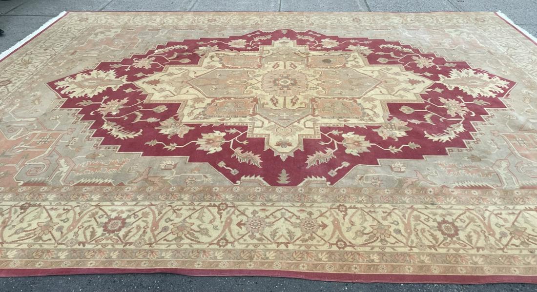 Oriental Hand Knotted Wool Carpet (1 of 5)