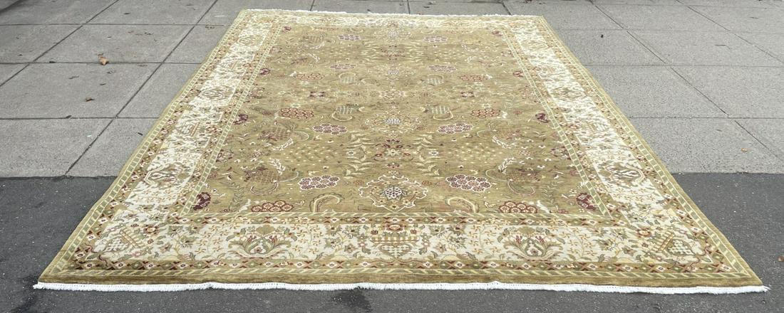 Persian Hand Knotted Wool Floral Carpet (1 of 4)