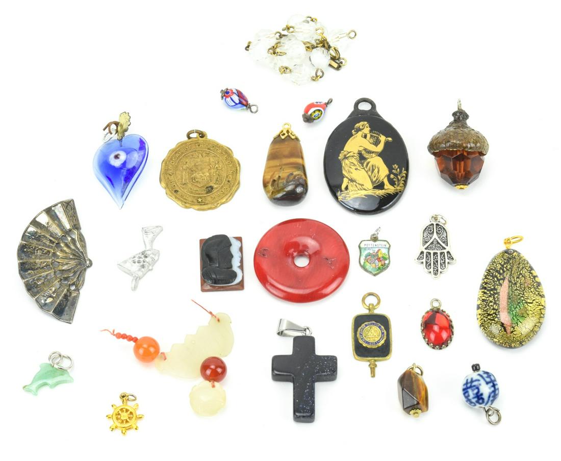 Collection of Antique & Vintage Pendants / Charms (1 of 10)
