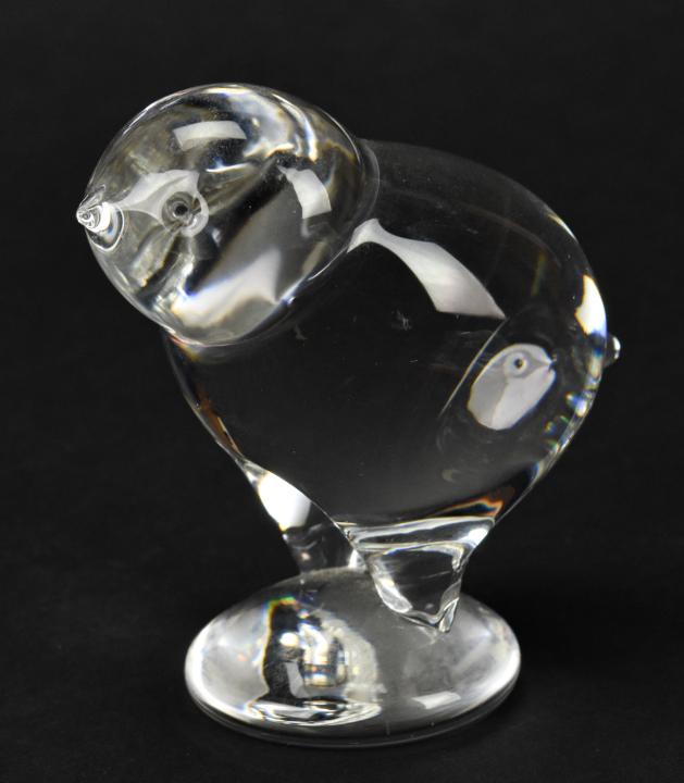 Steuben Crystal Bird Figurine (1 of 6)