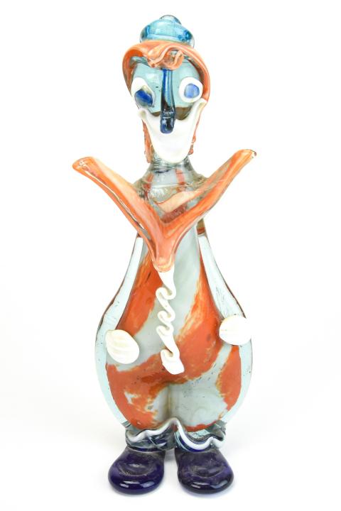 Vintage Hand Made Murano Glass Clown Figure (1 of 8)