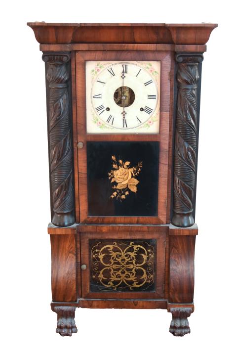 Antique 19th C American Empire Mantle Clock (1 of 9)