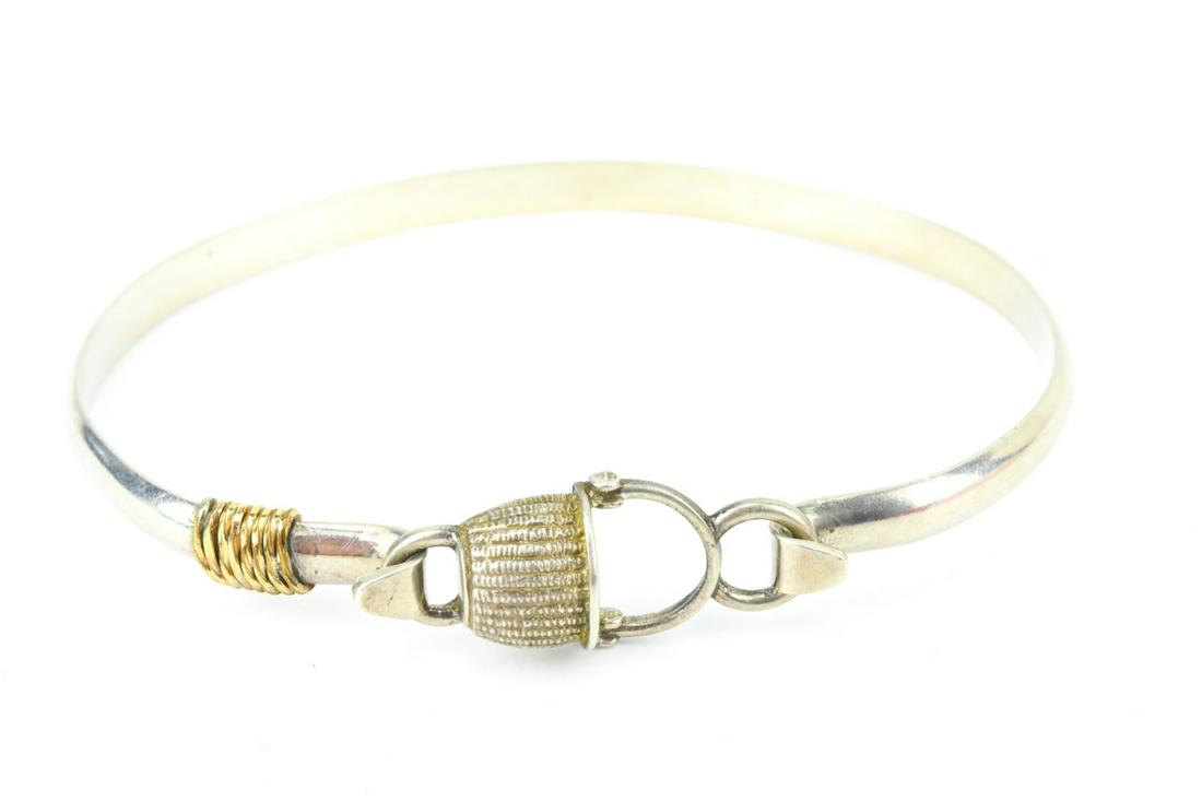 Sterling Silver Nantucket Basket Design Bracelet (1 of 5)