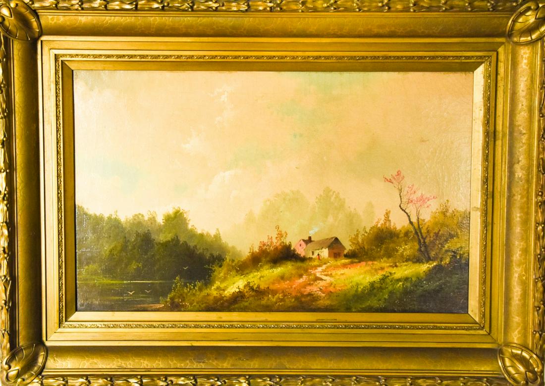George Frederick Bensell 19th C. Oil Painting (1 of 10)