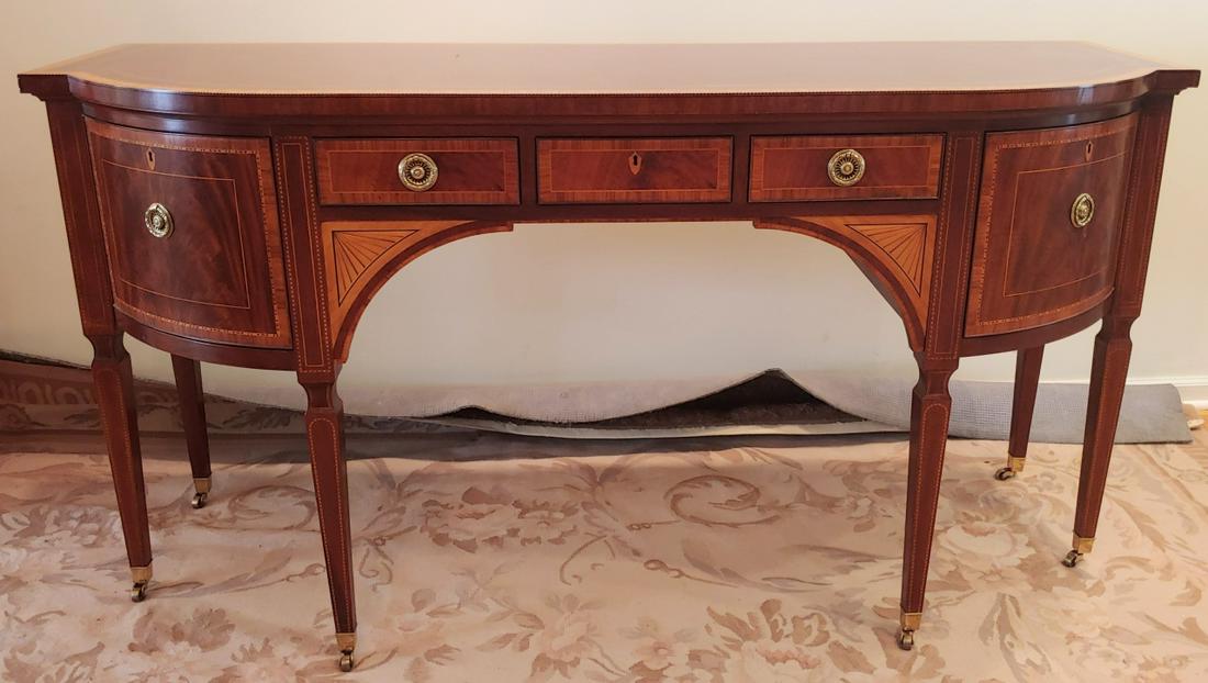 Baker Hepplewhite Style Demi Lane Cabinet (1 of 8)