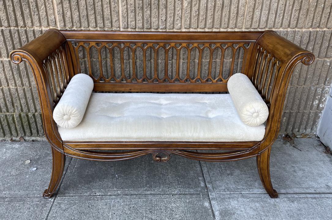 English Regency Style Hall Bench (1 of 7)