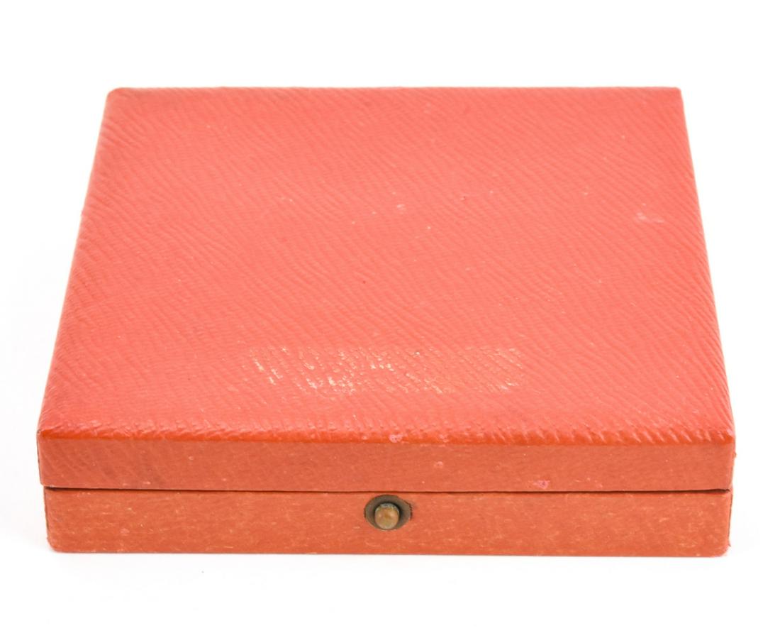 Antique Velvet & Silk Lined Jewelry Box (1 of 8)