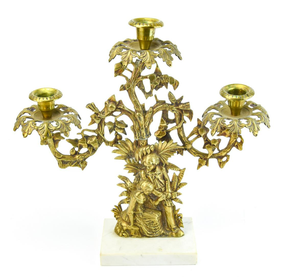 19th C Ormolu Figural Candelabra Centerpiece (1 of 8)
