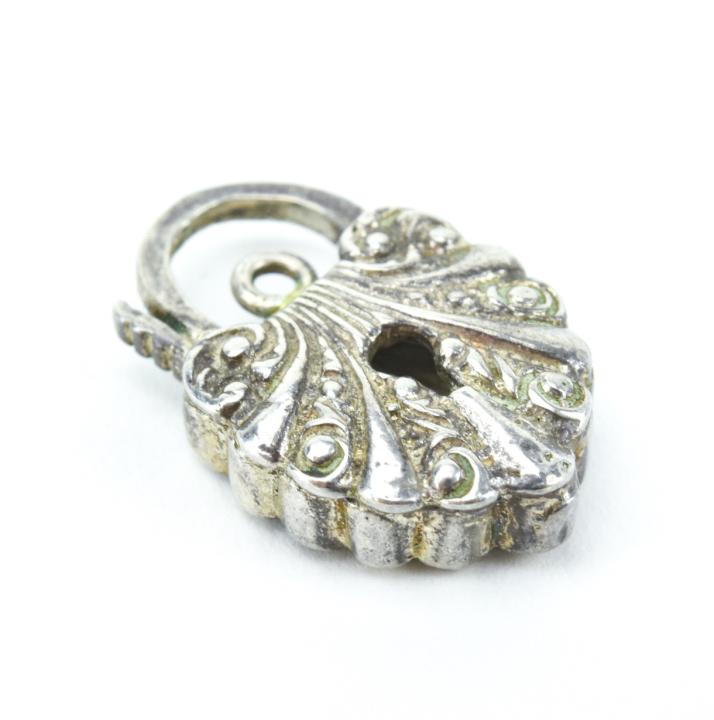 Sterling Silver Padlock Clasp or Pendant (1 of 5)