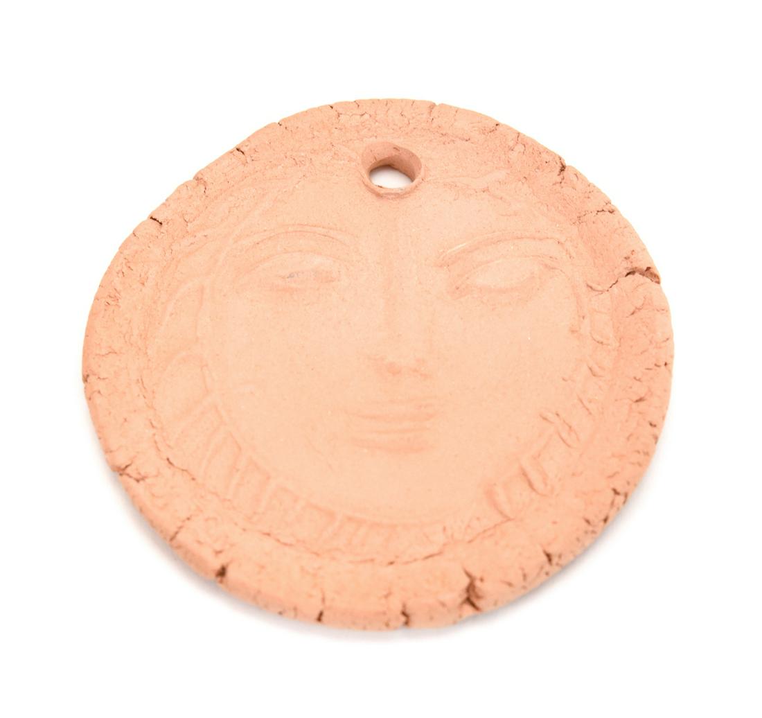 Pablo Picasso Visage De Femme Terracotta Medallion (1 of 5)
