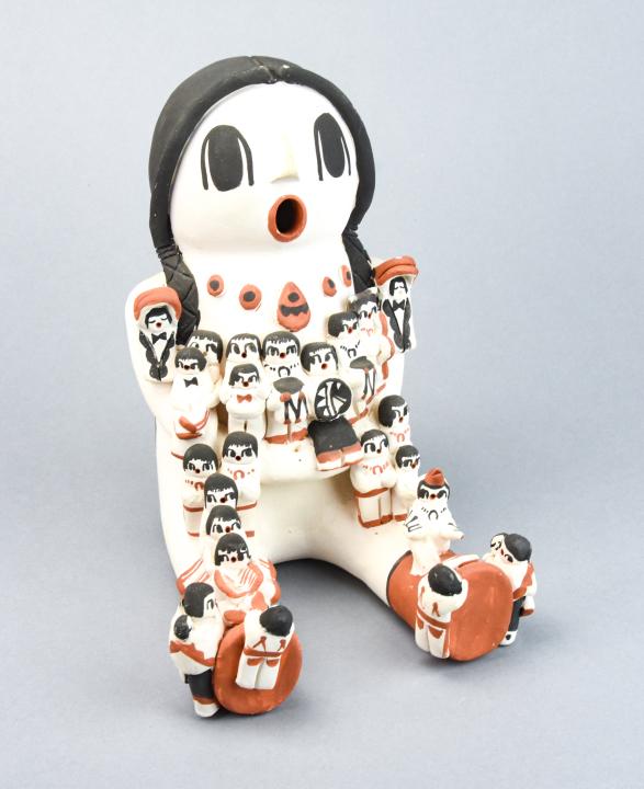 Acoma Storyteller Hand Made by Juanita & Sam Pino (1 of 8)