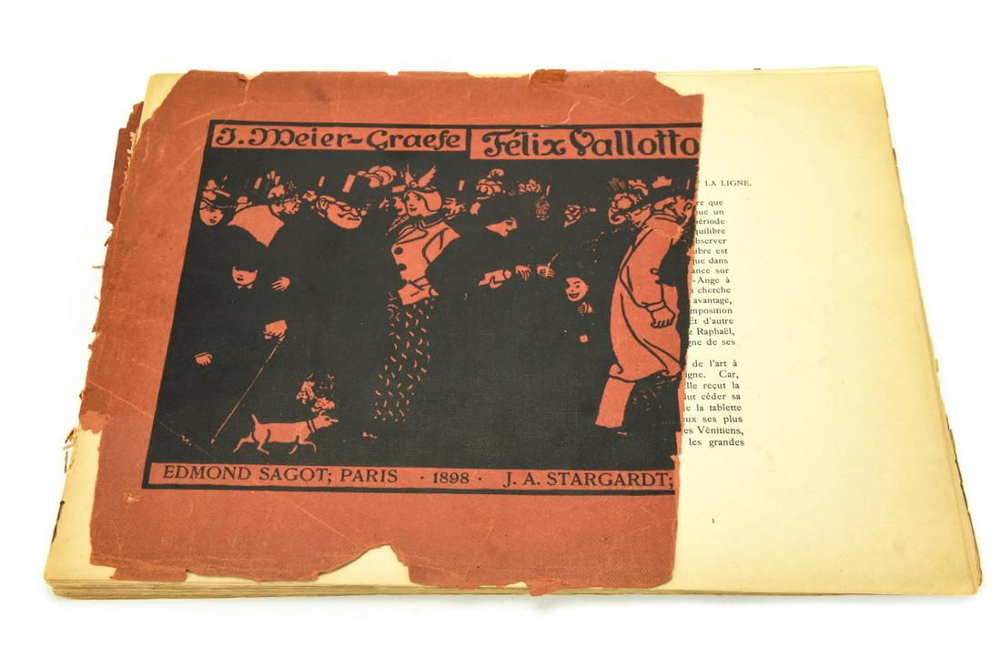 Julius Meier-Graefe "Felix Vallotton Biographie" (1 of 8)