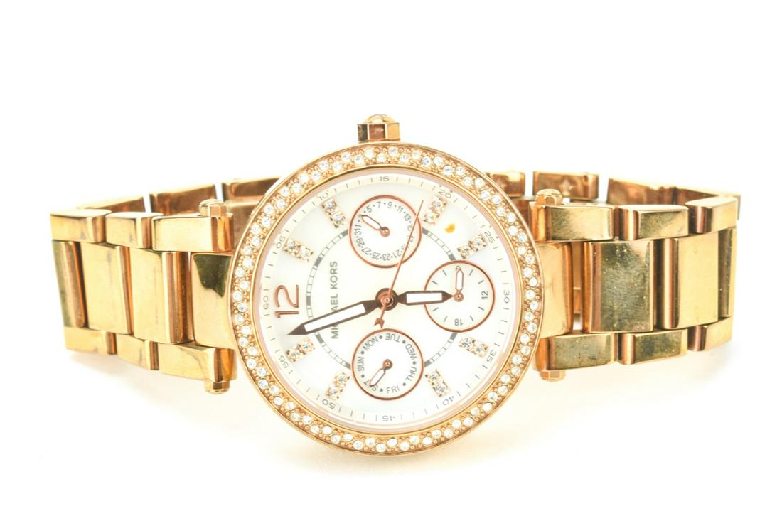 Michael Kors Rose Gold Tone Women's Watch in Box (1 of 10)