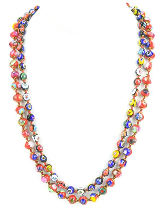 Two Vintage Murano Art Glass Necklaces (1 of 4)