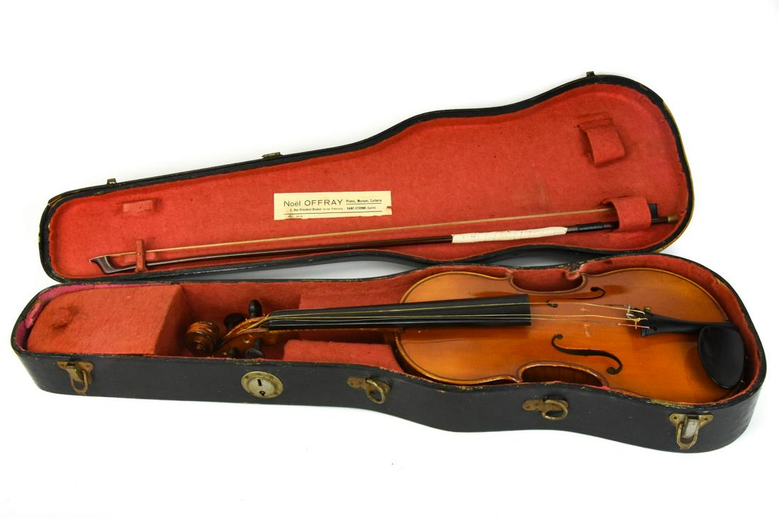 Jean Baptiste Vuillaume Antique Violin w Wood Case (1 of 10)