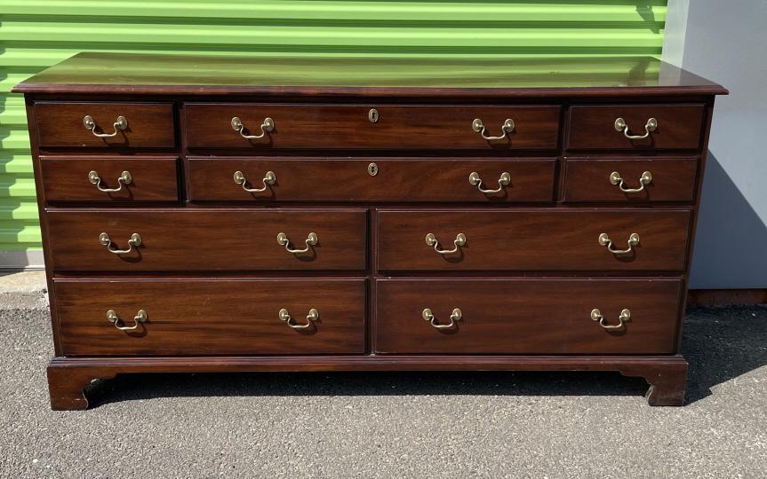 Henkel Harris Chippendale Style Chest of Drawers (1 of 5)
