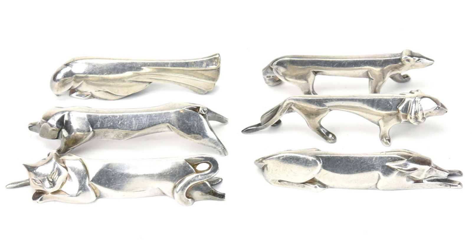 Art Deco Christofle Gallia Silverplate Knife Rests (1 of 9)