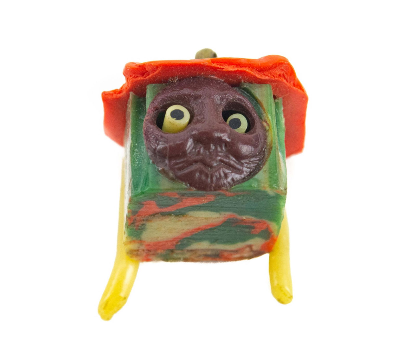 Antique Googly Eye Charm or Necklace Pendant (1 of 6)