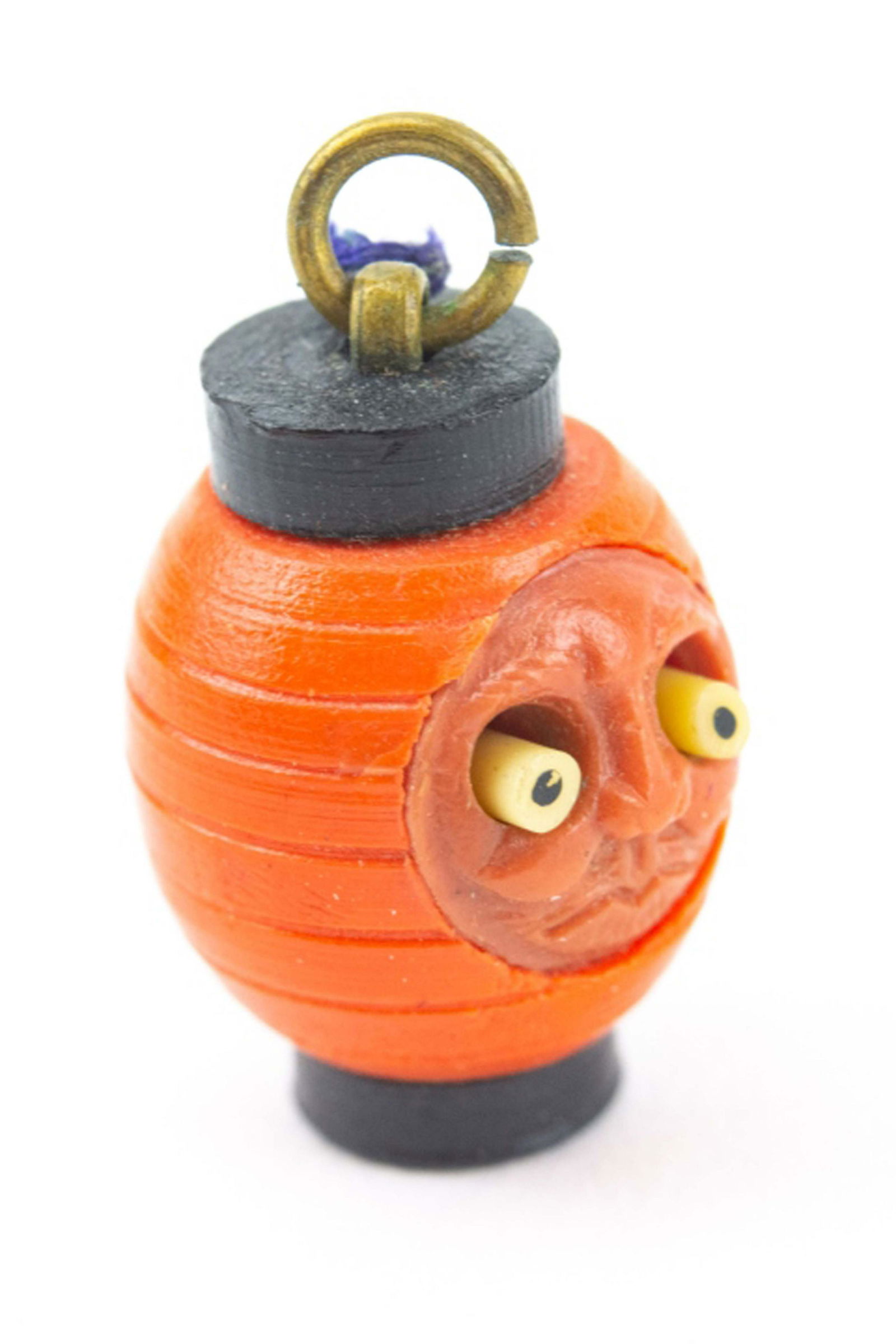 Antique Googly Eye Charm or Necklace Pendant (1 of 5)