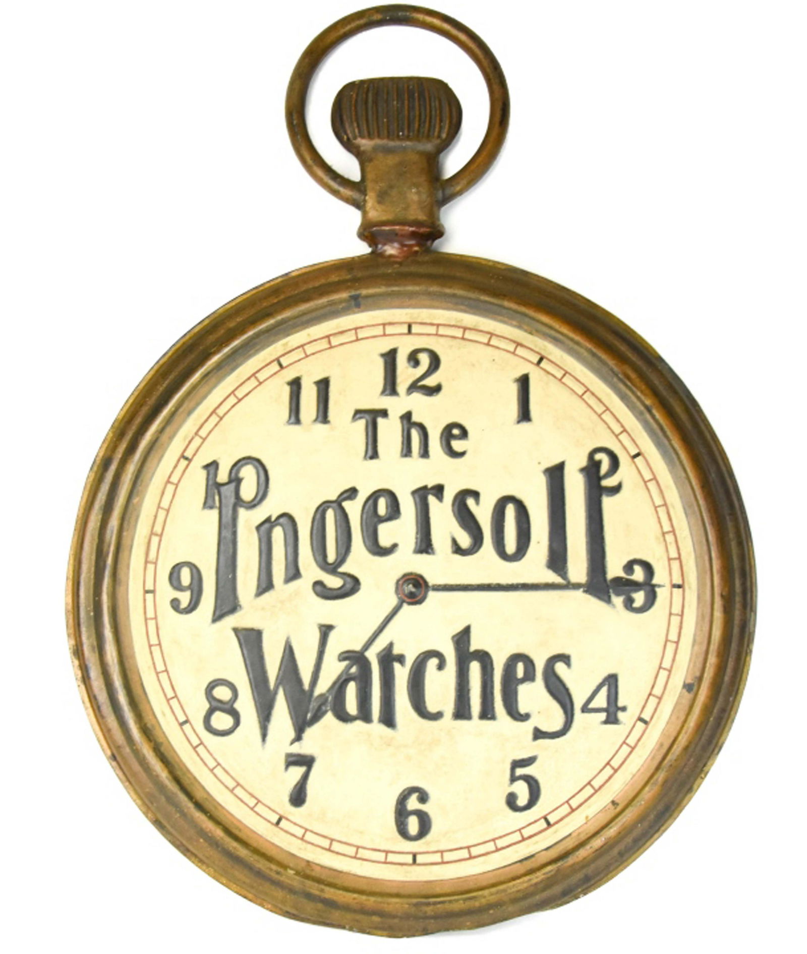 Antique Ingersoll Watches Adverting Trade Sign (1 of 7)