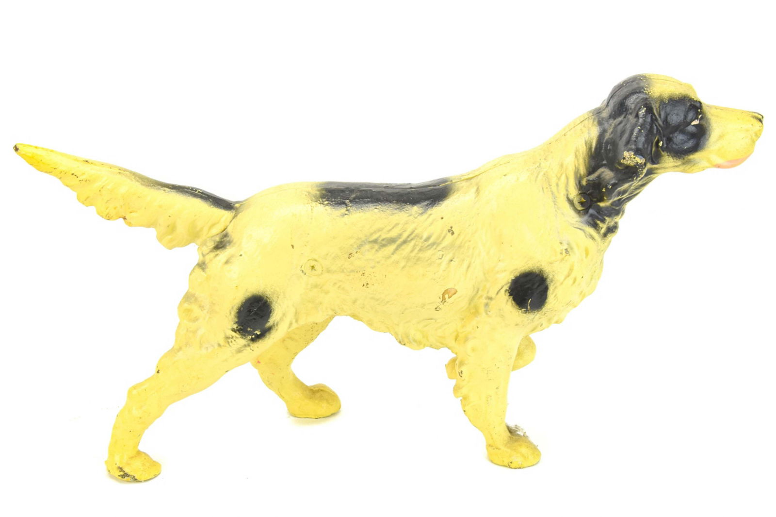 Antique Cast Iron Doorstop of Hunting Dog (1 of 8)